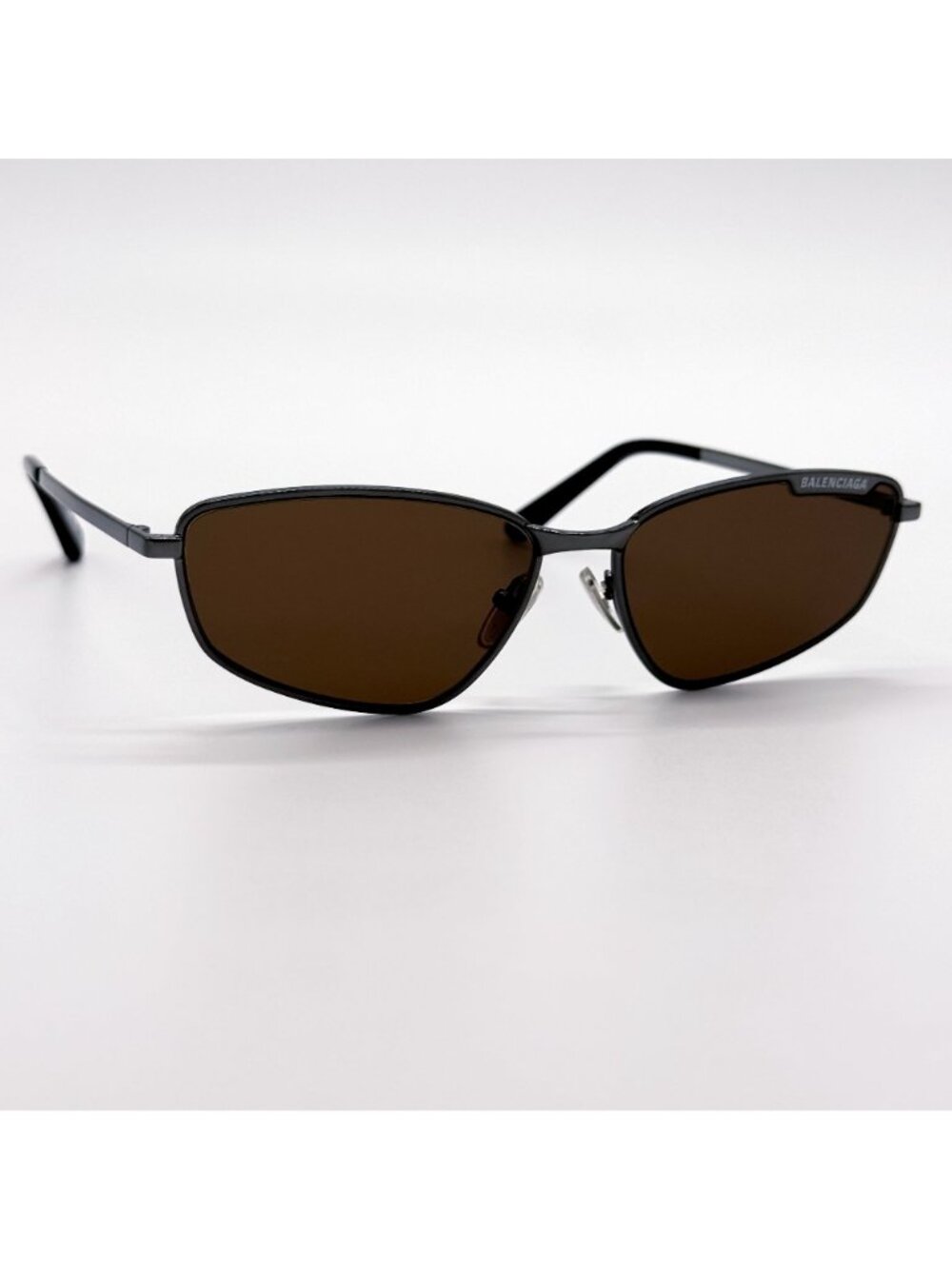 NEW BALENCIAGA BB0277S 002 SUNGLASSES GRAY WOMEN EYEWEAR BALENCIAGA - Picture 6 of 10
